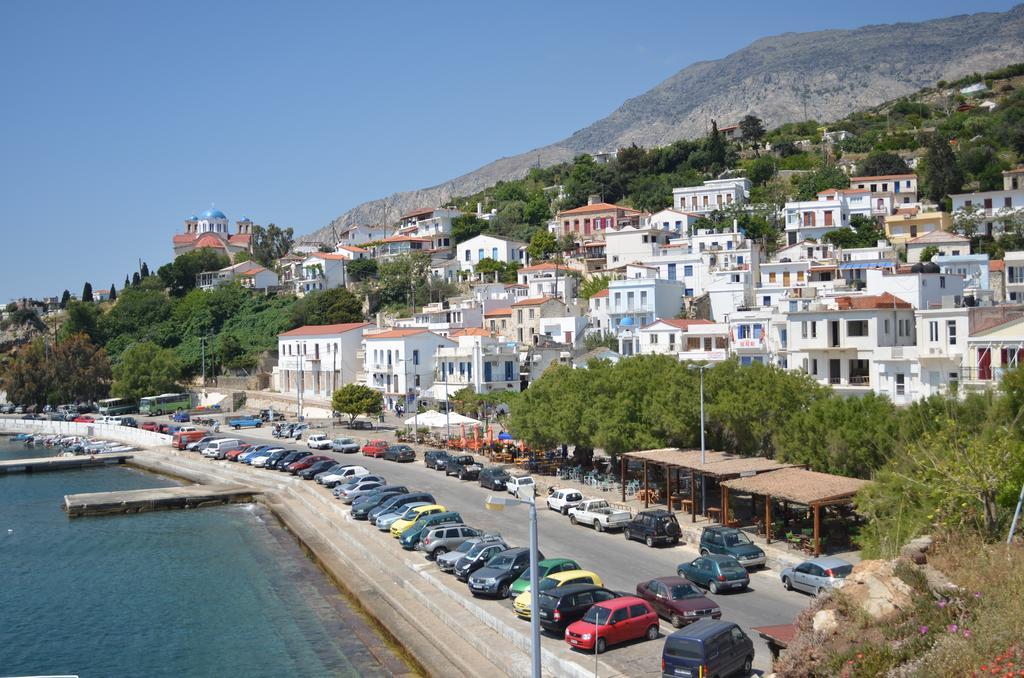Akti Pension Ágios Kírykos Buitenkant foto
